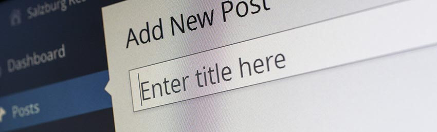 urejanje spletne strani wordpress